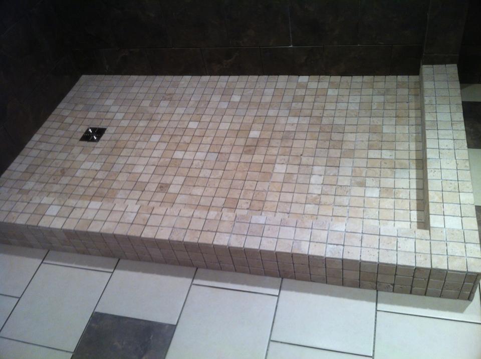 Shower Base and Floor Tile
